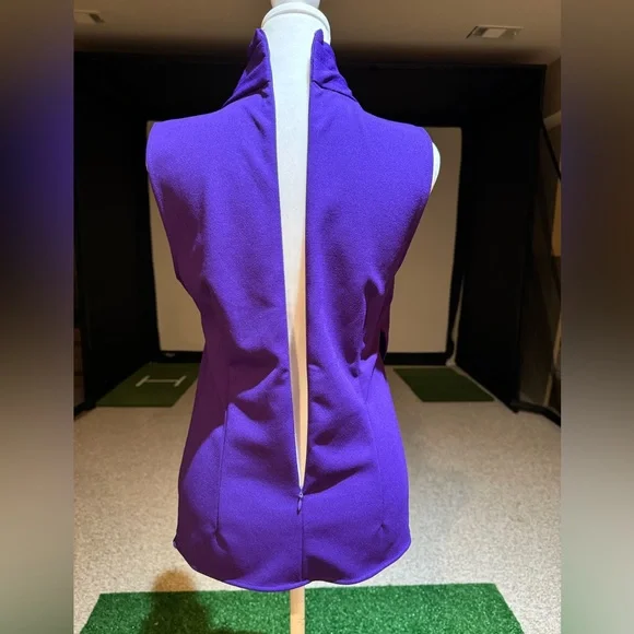 NWOT Lauren Ralph Lauren Women's Sleeveless Top Size S Purple - Picture 7 of 9